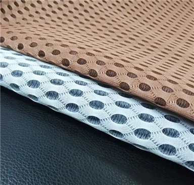 Framleiðandi 3D Air Spacer 100% pólýester mjúkt og andar samloku netefni fyrir skó