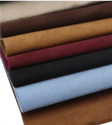 Vatnsbundið Nubuck Suede PU tilbúið leðurefni fyrir skópoka