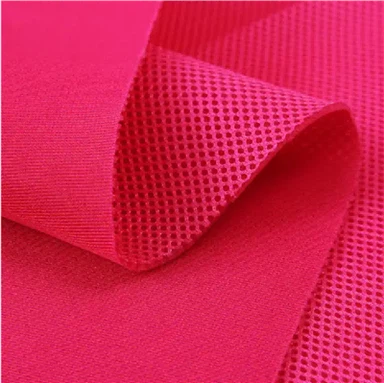 Heildsölu 100% Polyester Knitting Mesh Efni 3D Air Mesh Efni Fyrir Skór