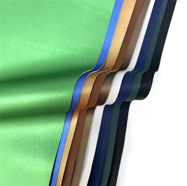 Bio-based Synthetic Vinyl New Trend Vegan Microfiber PU Leather