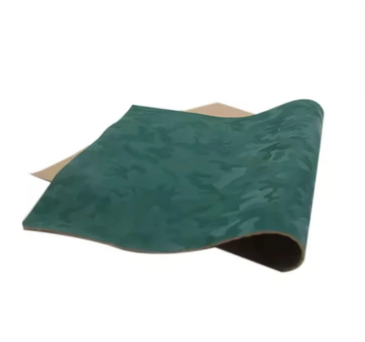 Camouflage Pattern Reflective Pu Leather For Making Shoes And Bags