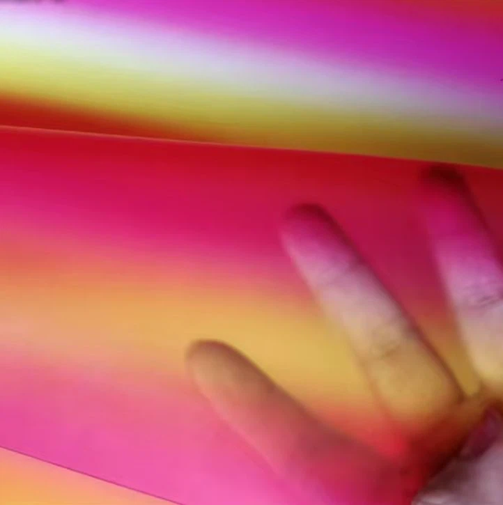 Colorful Shoe Upper Raw Material Colors Gradient Tpu Hot Melt Adhesive Film For Sneakers