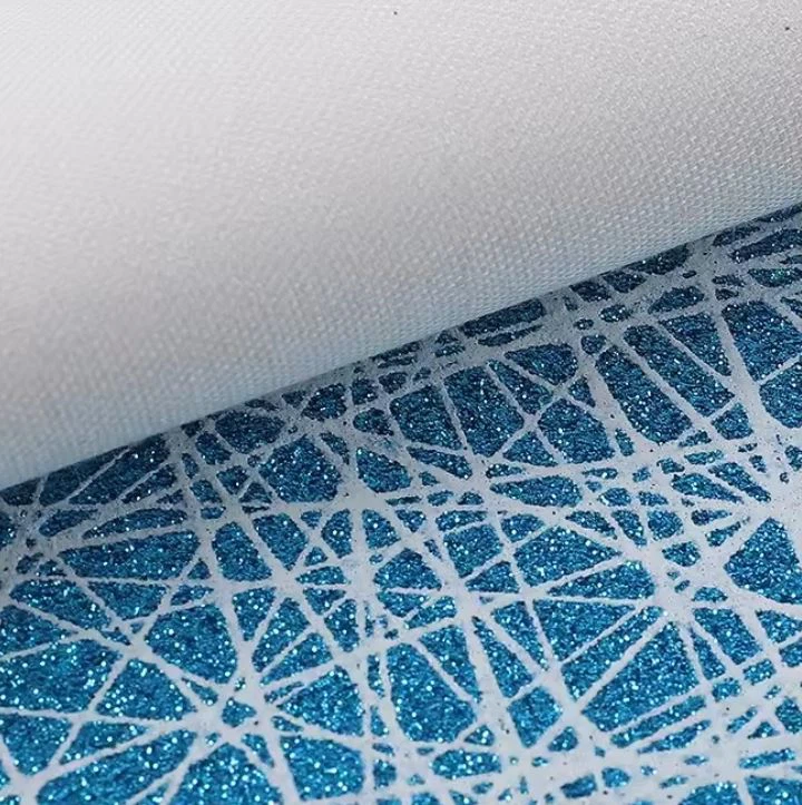 Colourful Translucent Matte Sunrise TPU Artificial Leather