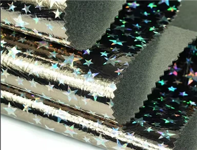 Örtrefja rúskinn leður prentað vinyl tilbúið efni