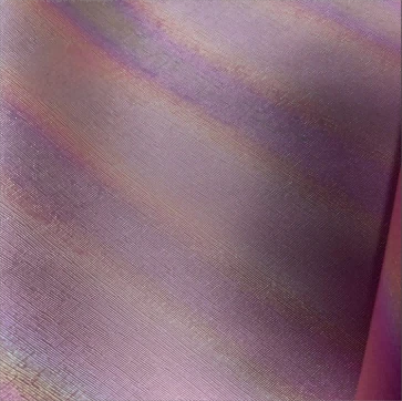 Wholesale Shiny Iridescent Holographic Laser Star PU Synthetic PU Leather Velvet Backing For Making Notebook Cover Bags Purses